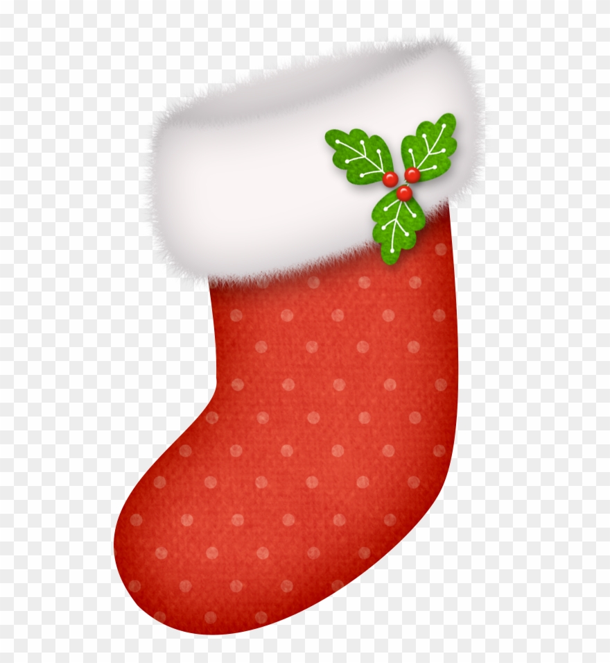 ○••°‿✿⁀stockings‿✿⁀°••○ Álbum - Green Christmas Stocking Clipart - Png Download