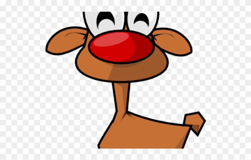 Reindeer Clipart Modern - Reindeer - Png Download