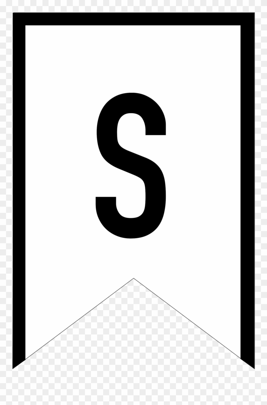 Banner Templates Free Printable Abc Letters - Banner Clipart