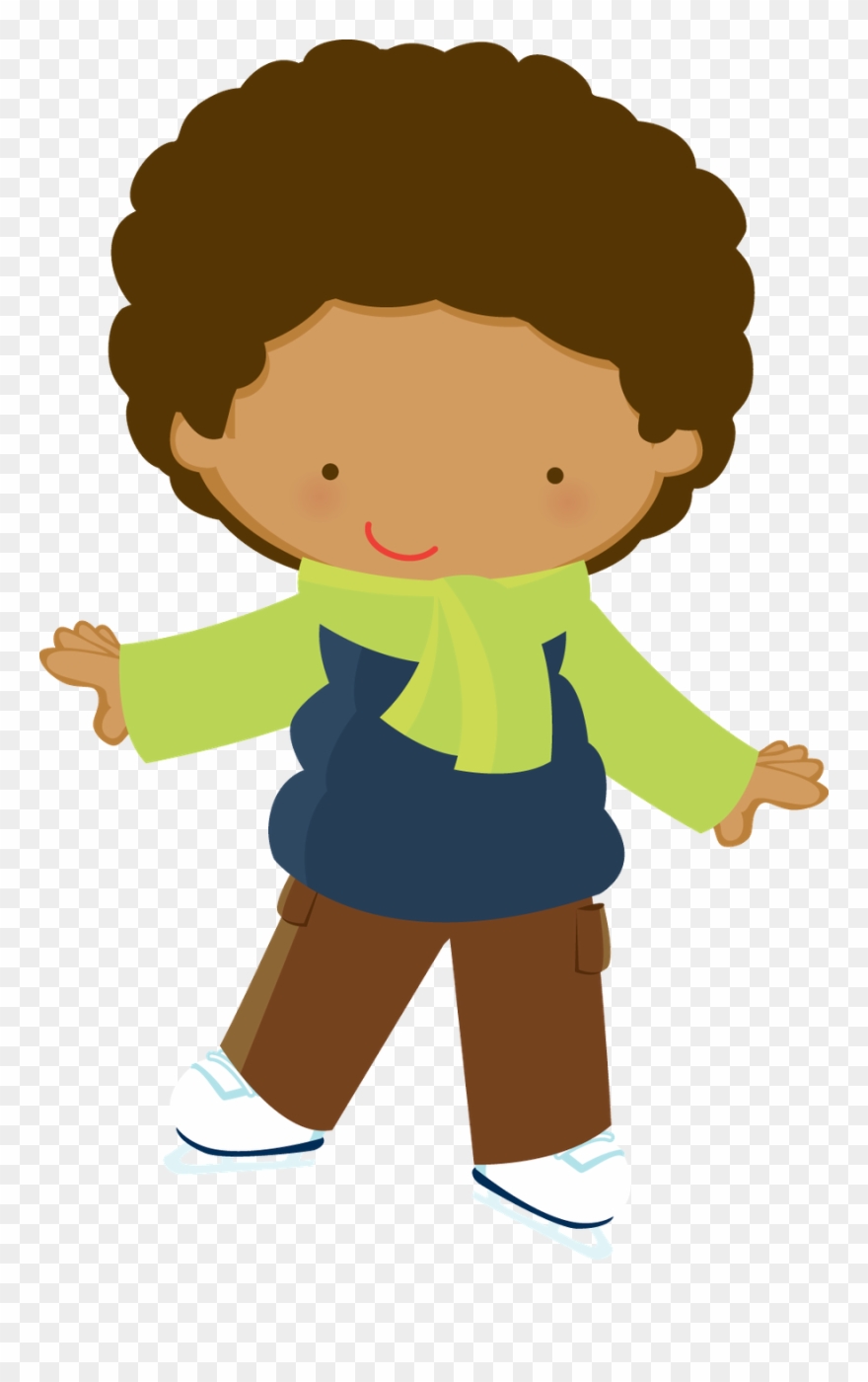 Clipart, Childrens Christmas, Party Printables, Art - Niño Animado Png Transparent Png
