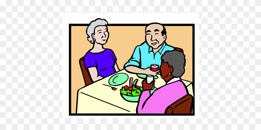 December Seniors Drop-in - Luncheon Club Clip Art - Png Download