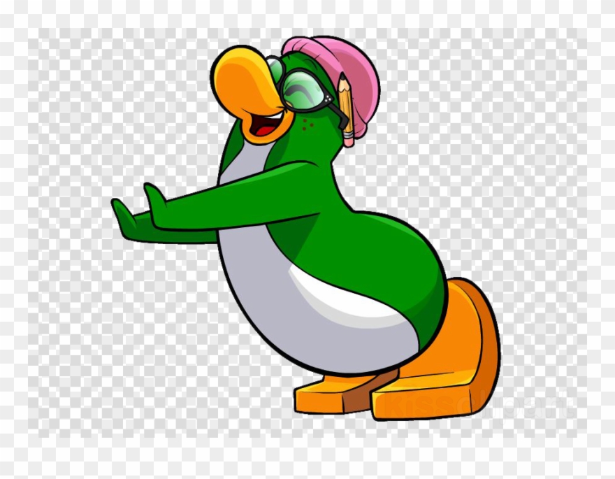 December 10 Clipart Club Penguin Clip Art - Oracover Bügelfolie Fun 44-010-023-010 (l X B) 10 M - Png Download