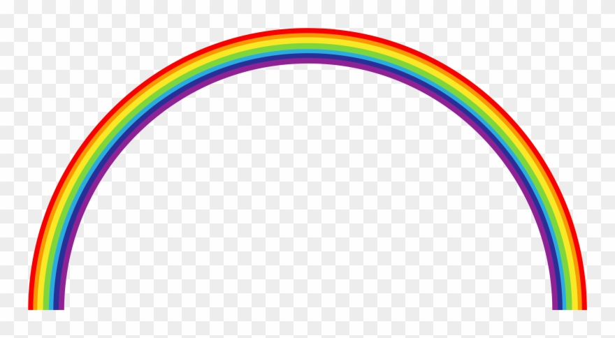 Rainbow Clip Art Free Clipart Images - Portable Network Graphics - Png Download