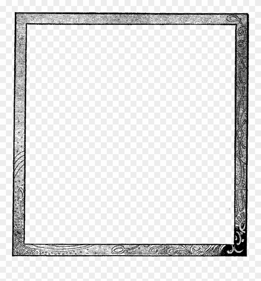 Digital Frame Clip Art - Circle - Png Download