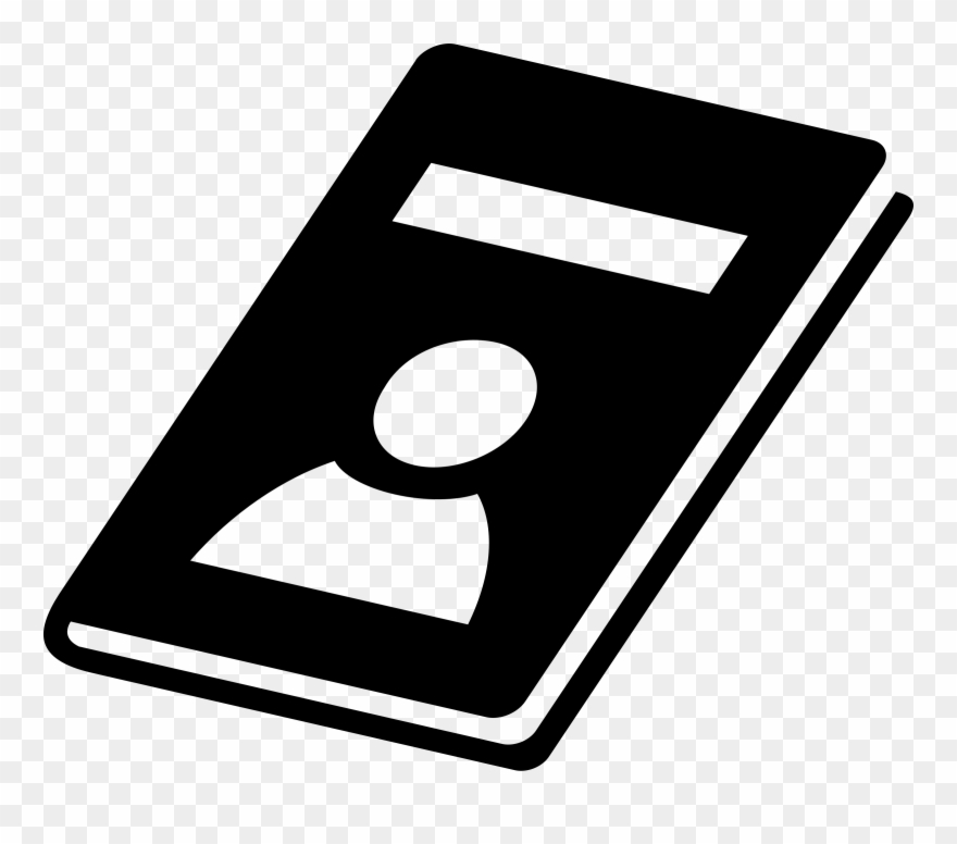 Free Clipart - Black And White Magazine Clipart - Png Download