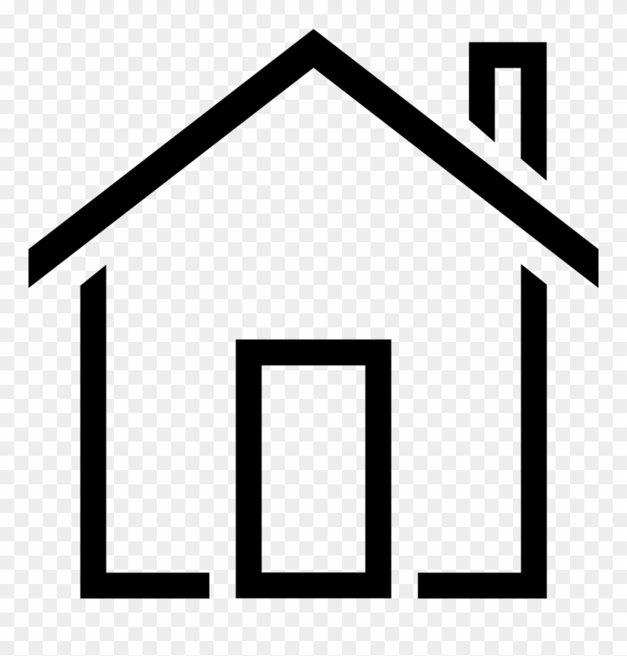 House Outline Template Clipart Panda Free Clipart Images - House Icon Outline Png Transparent Png