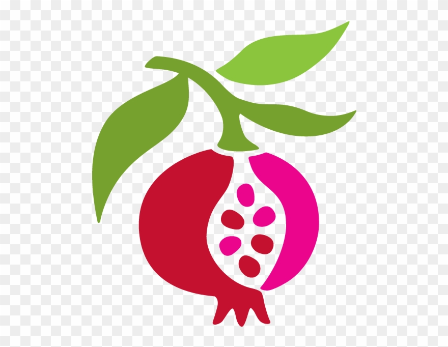 Grocery Clipart Grocery Shop - Pomegranate Logo - Png Download