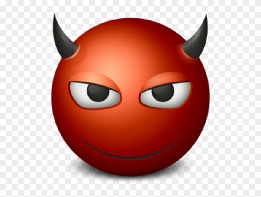 Emoticon Devil 256 Free Images At Clker - Devil Smiley Clipart