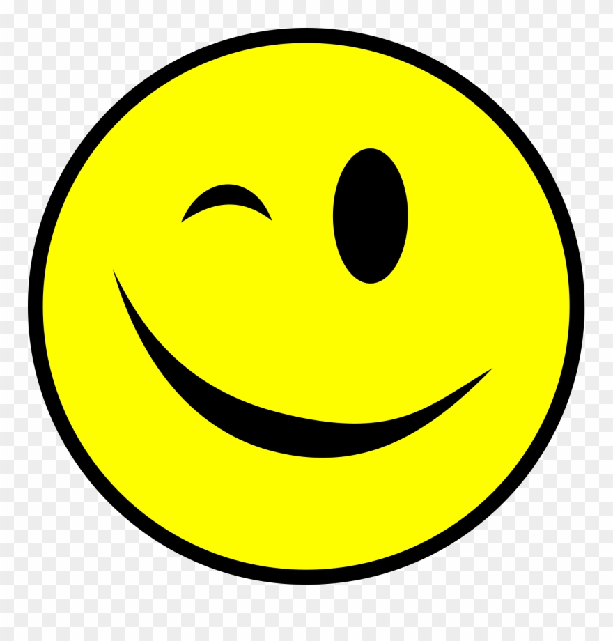 Smiley Emoticon Wink Computer Icons - Wink Clipart