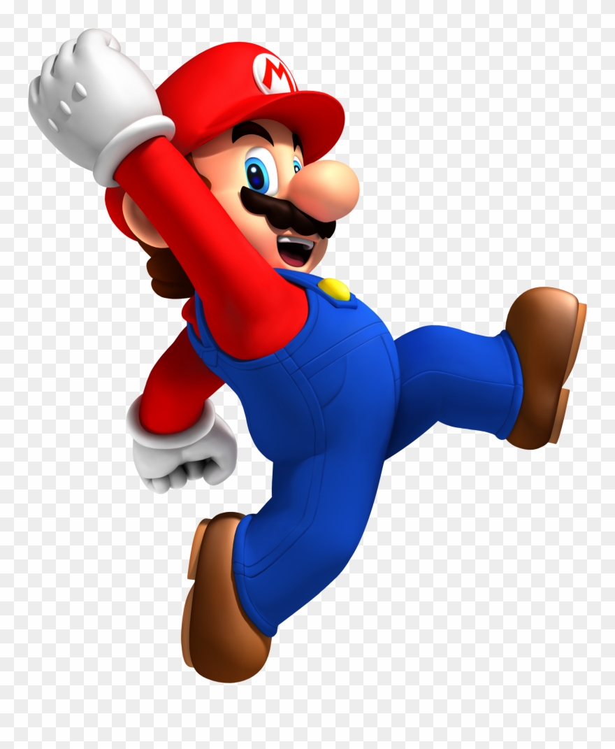 Mario Clipart Face - New Super Mario Bros Wii - Png Download
