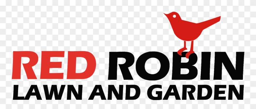 Clipart Birds Red Robin - Red Robin Lawn And Garden - Png Download