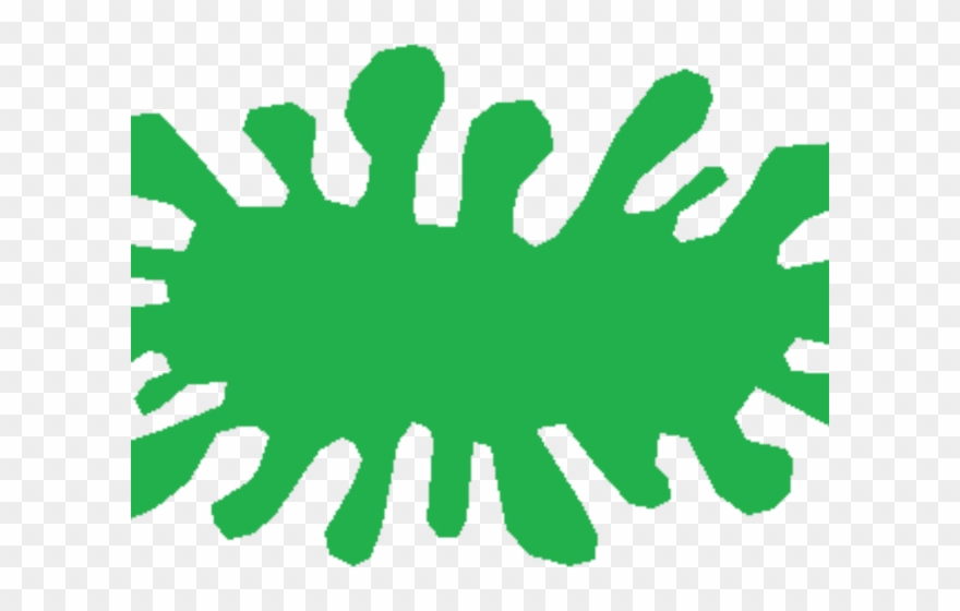 Splatter Clipart Slime - Nickelodeon Splat Png Transparent Png