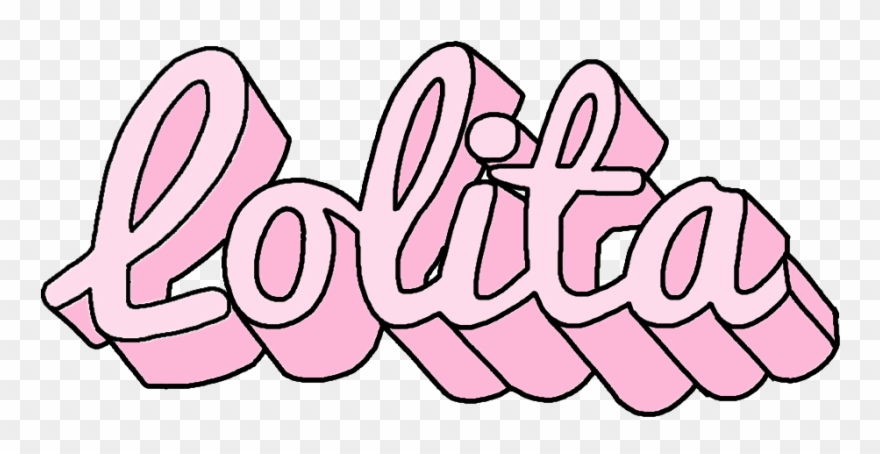 Lolita Pink Tumblr Aesthetic, Pink Aesthetic, Pastel - Lolita Sticker Clipart