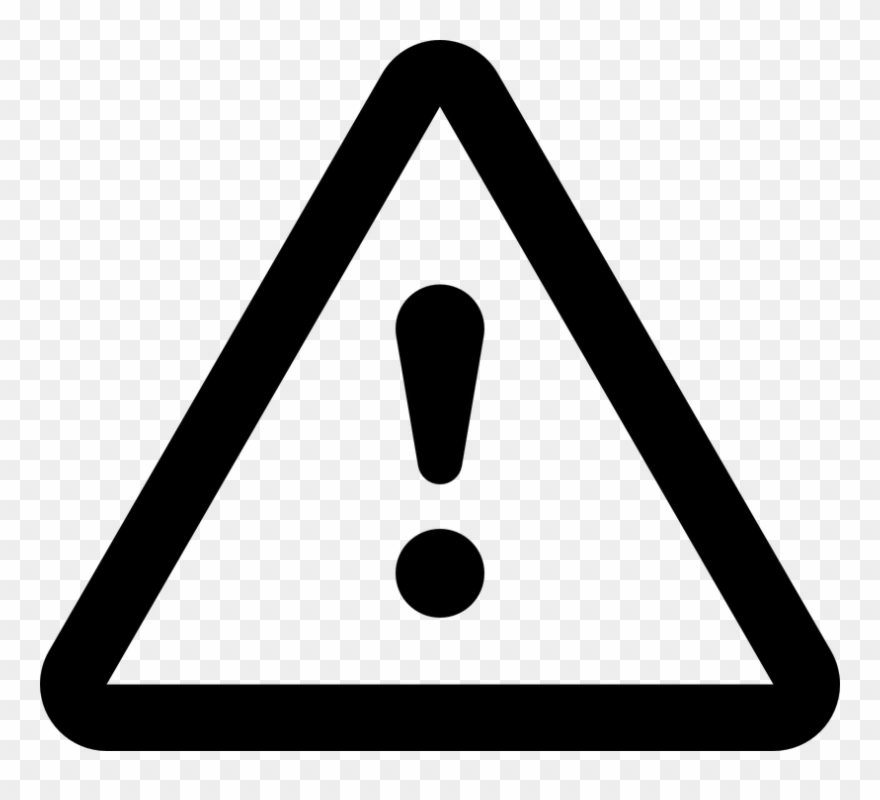 Exclamation Mark - Знак Восклицания В Треугольнике Clipart
