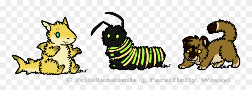 Caterpillar Clipart Furry - Caterpillar - Png Download