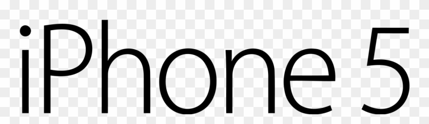 Iphone 5c Logosvg Wikimedia Commons - Iphone 5 Clipart