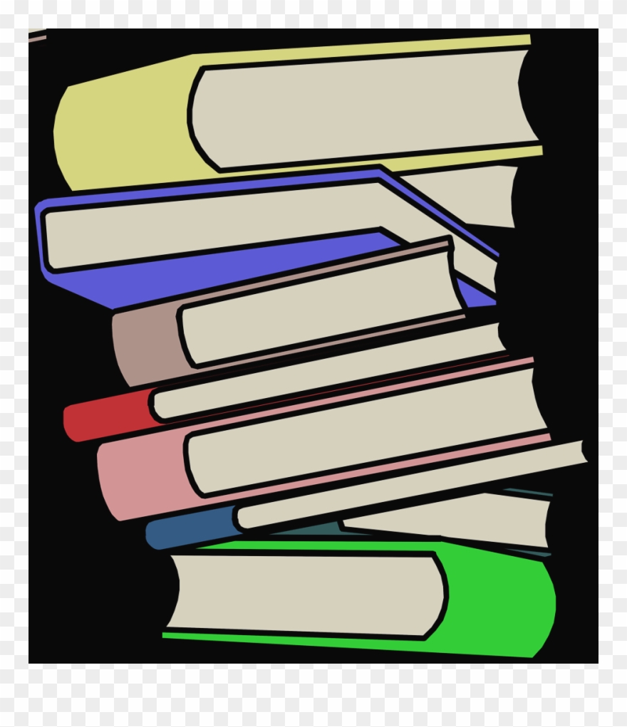 Transparent Background Books Clip Art - Png Download