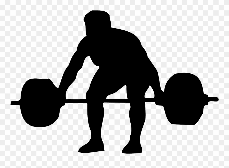 Weight Plates Clipart Power Lifting - Lifting Weights - Png Download