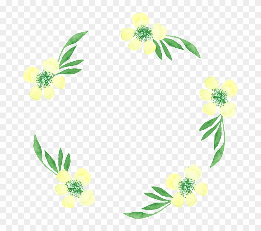 This Graphics Is Leaf Border Transparent About - Stitchwort Clipart
