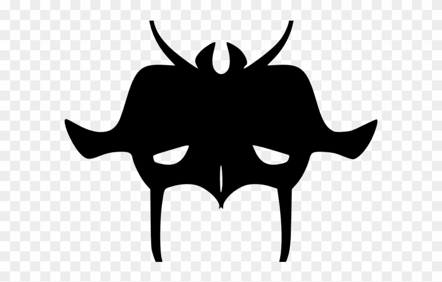 Devil Clipart Devilish - Mask Clip Art - Png Download
