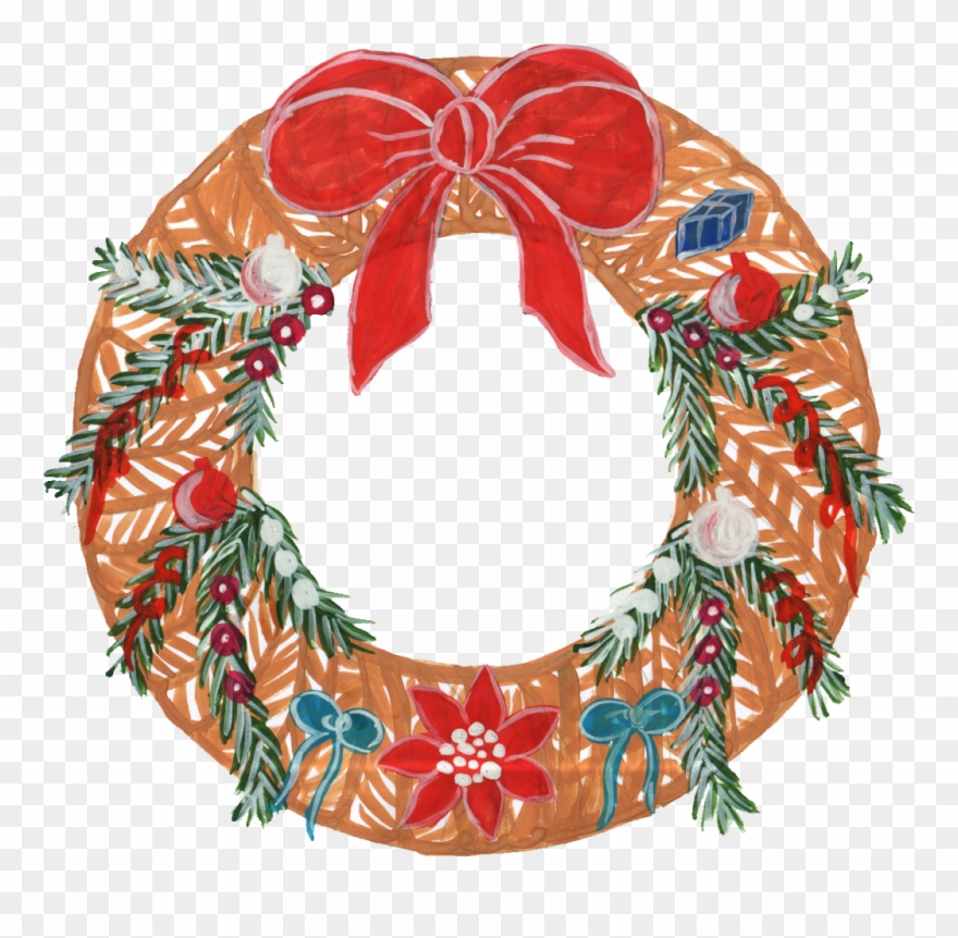 Png File Size - Wreath Clipart