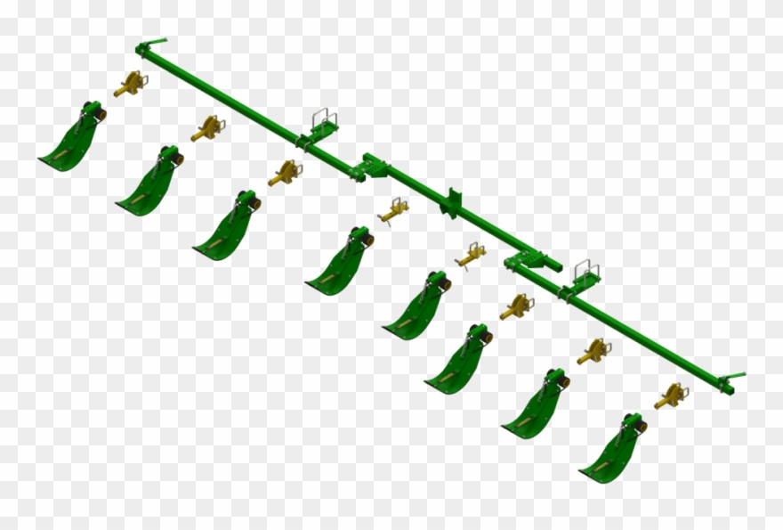 Lankota Stalk Stomper® Mounting Kit For John Deere® Clipart