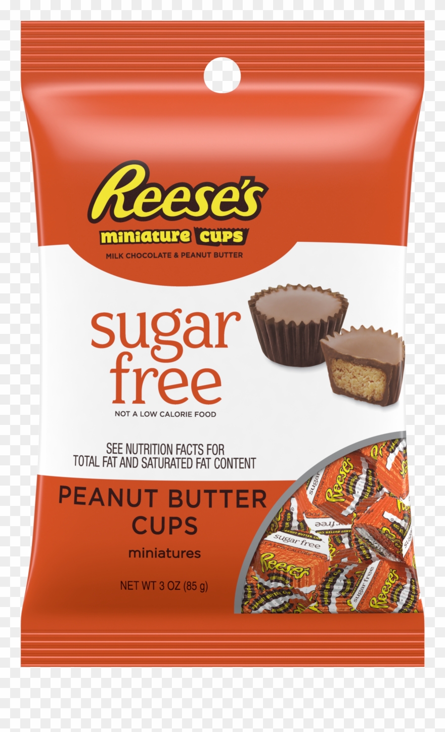 Hershey's Reese's Sugar-free Miniature Peanut Butter Clipart