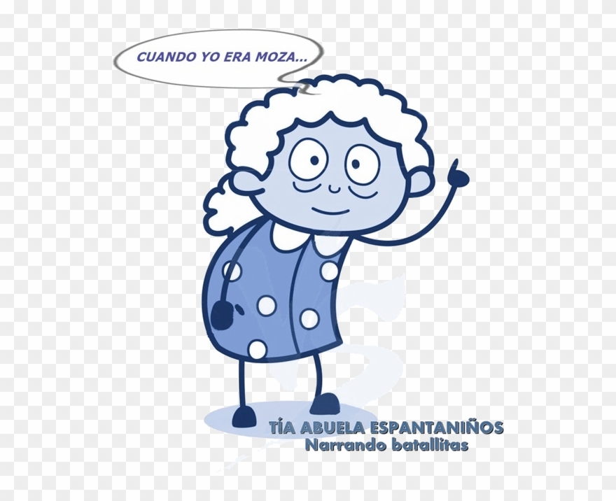 *parece Brillo De Entusiasmo, Pero En Realidad Son - Shocked Old Woman Cartoon Clipart