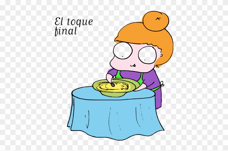 Llamadme Marujilla, Pero No Me Digáis Que La Receta - Cartoon Clipart