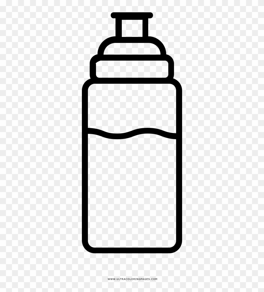 Water Bottle Coloring Page - Coloring Pages Water Bottle Clipart