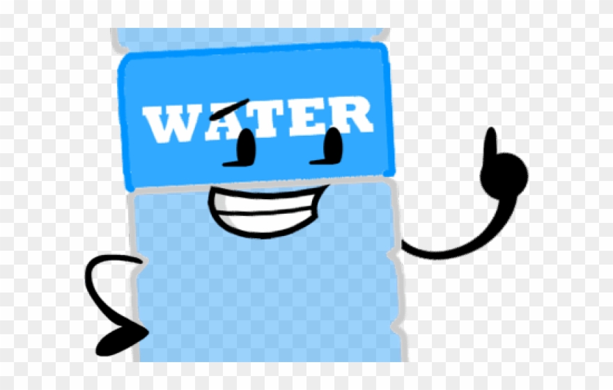 Water Bottle Clipart Animated - Cute Water Bottle Drawing - Png Download