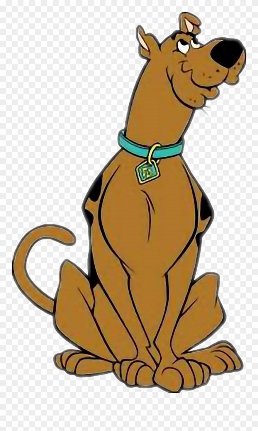 Scoobydoo Sticker - Scooby Doo Illustrator Clipart