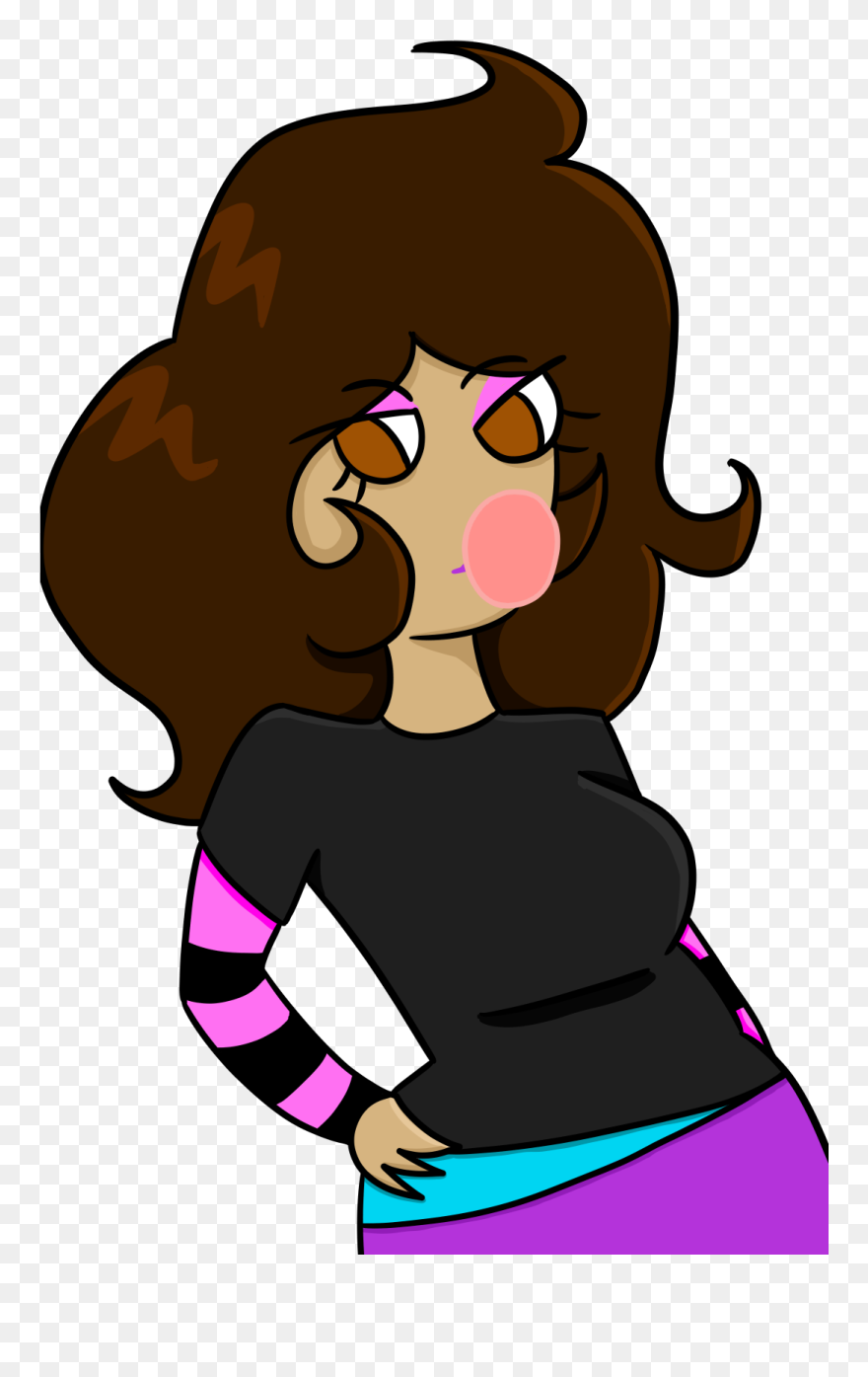 Bubblegum Bitch - Cartoon Clipart