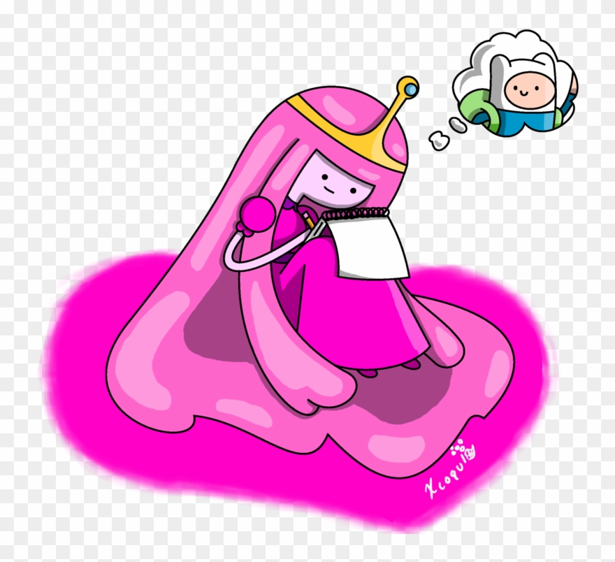 Chicle X Finn Adventure Time Characters, Flame Princess, - Finn And Bubble Gum Adventure Clipart