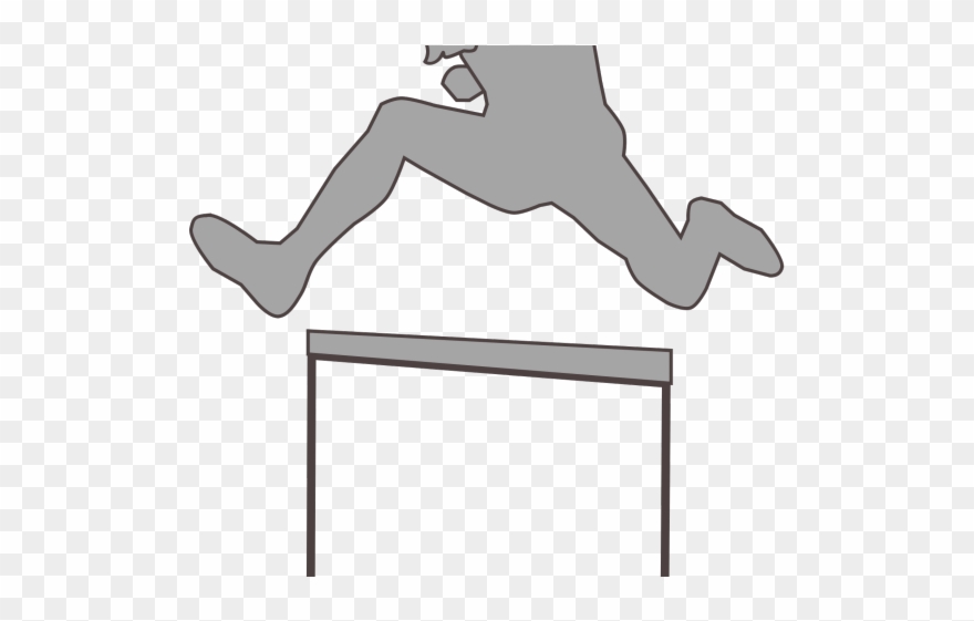 Racing Clipart Hop - Corrida De Obstáculos Png Transparent Png