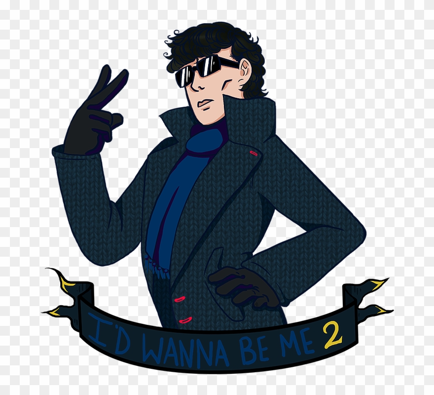 Sherlock Holmes - Gondola Clipart