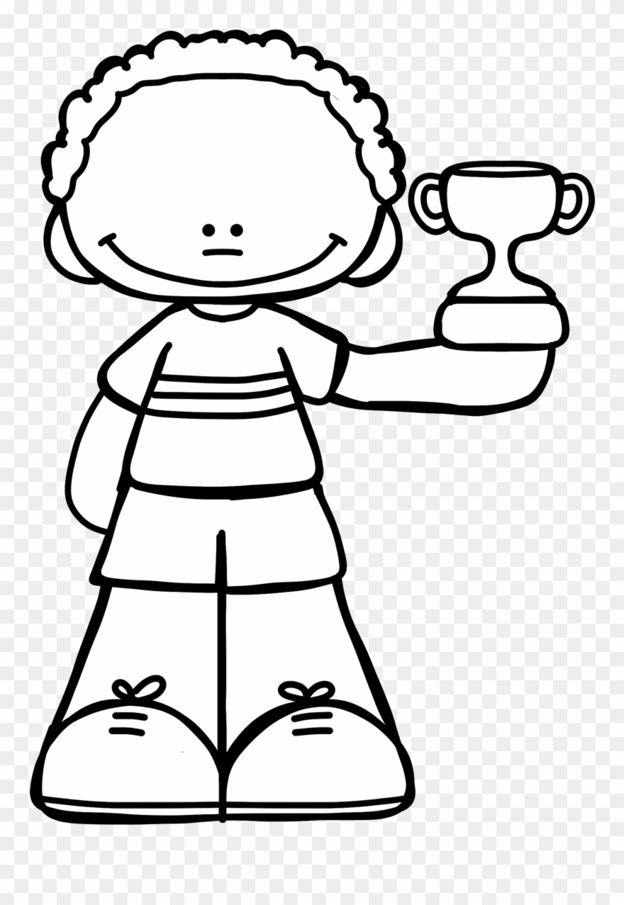 Prize Blackline - Line Art Clipart