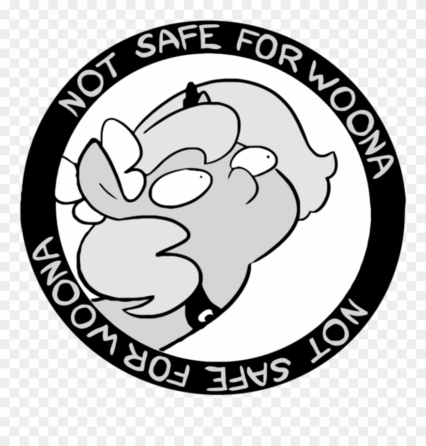 Not Safe For Woona By Ziggrrauglurr-d5bqmqn - Circle Clipart