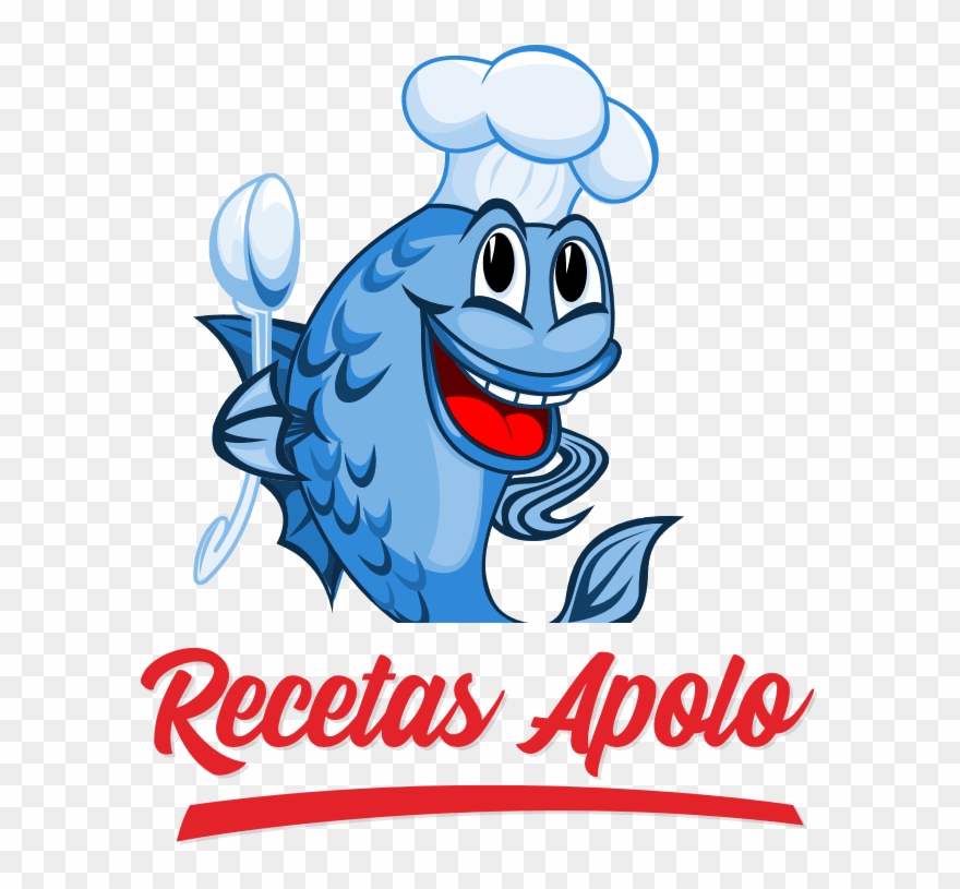 Tanto El Pescado Como El Marisco Se Pueden Disfrutar - Seafood Chef Logo Cartoon Clipart