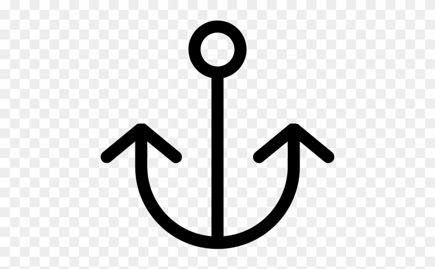 Anchor Rubber Stamp - Ship Hook Png Clipart