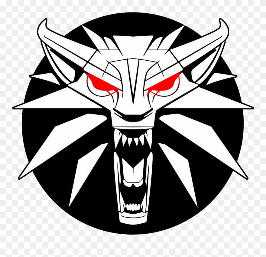 Supernatural Logo Png - White Wolf - Witcher 3 Wild Hunt Clipart