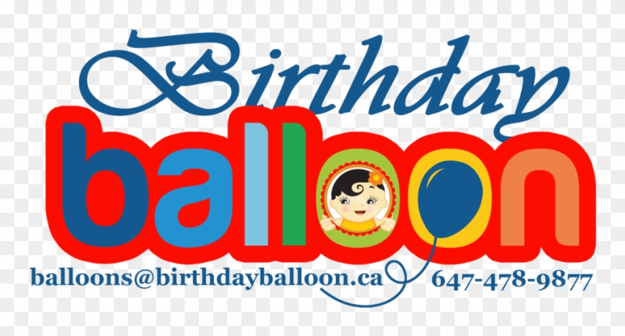 Birthdayballoon - Ca - Happy Birthday Clipart