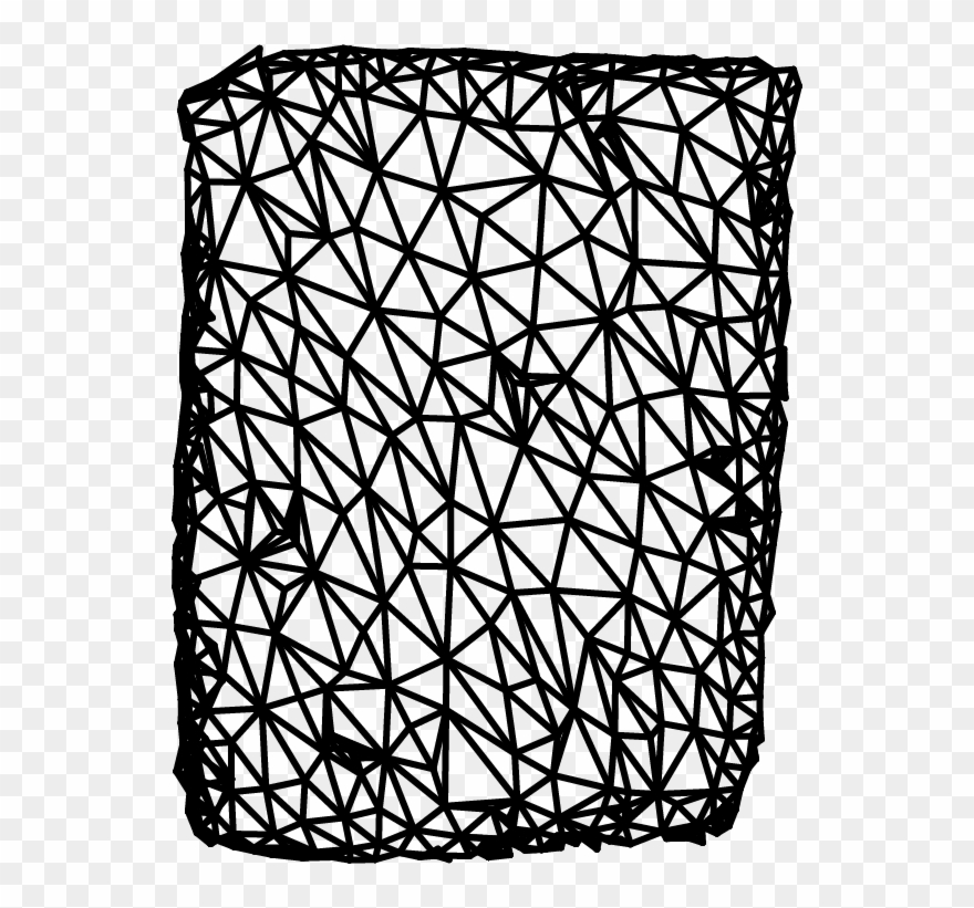 An 11 X 17 Inch Piece Of Rives Bfk Is 3d Scanned - Triangle Clipart