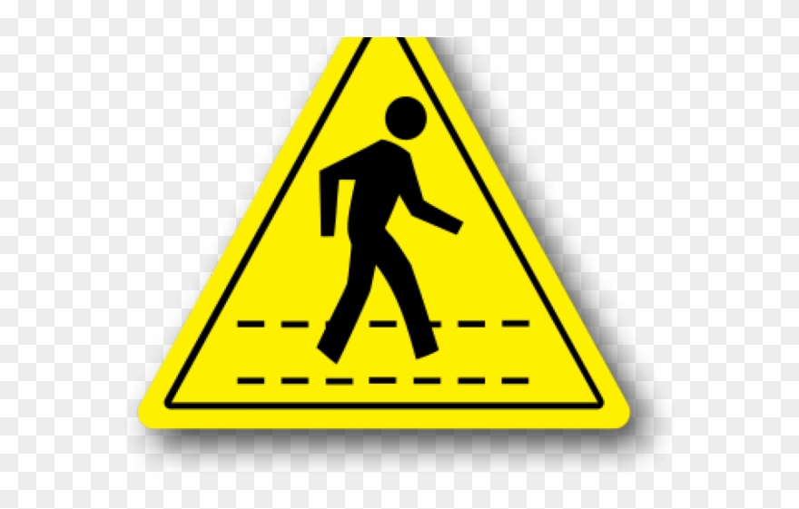Safe Clipart Pedestrian Safety - Png Download