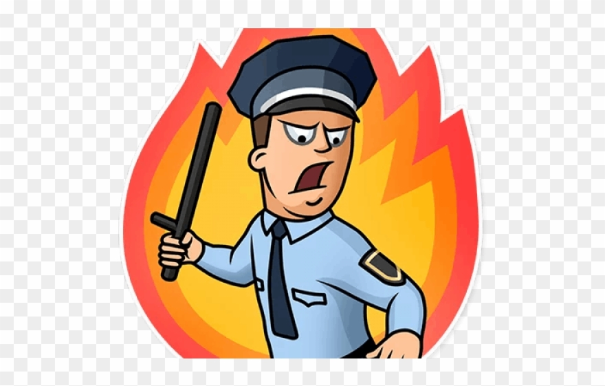 Criminal Clipart Seized - Cartoon - Png Download