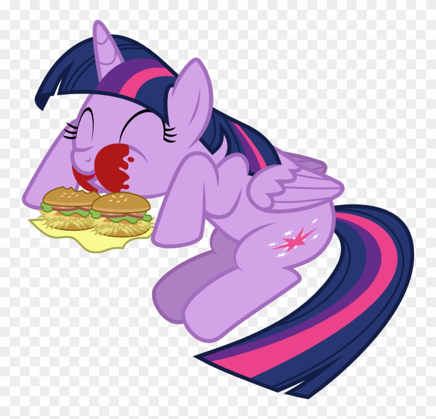 792 X 766 2 - Twilight Sparkle Burger Clipart