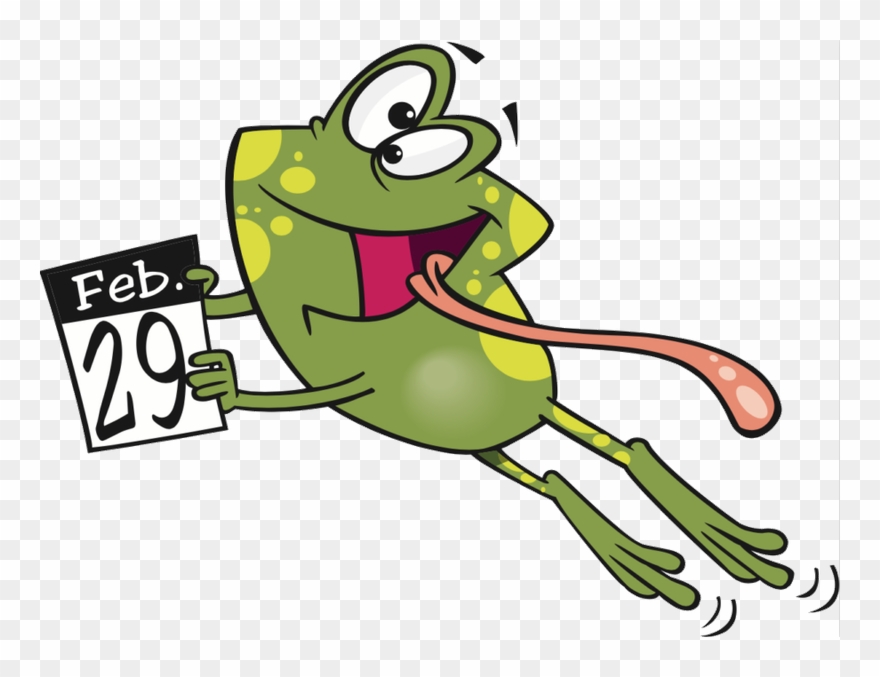 How To Work Out If It's A Leap Year - Leap Year Clipart - Png Download