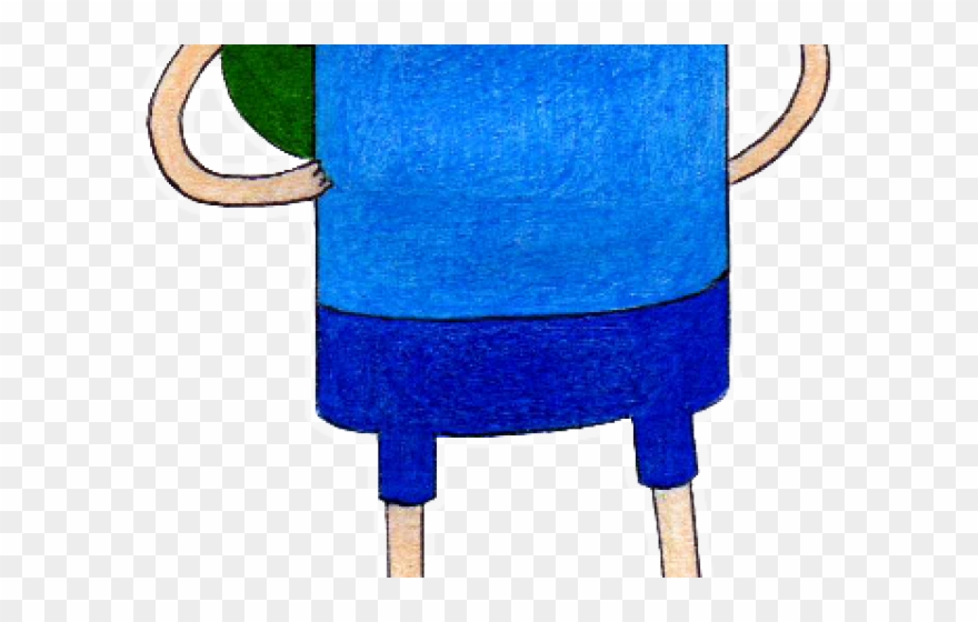 Finn The Human Clipart Black And White - Png Download