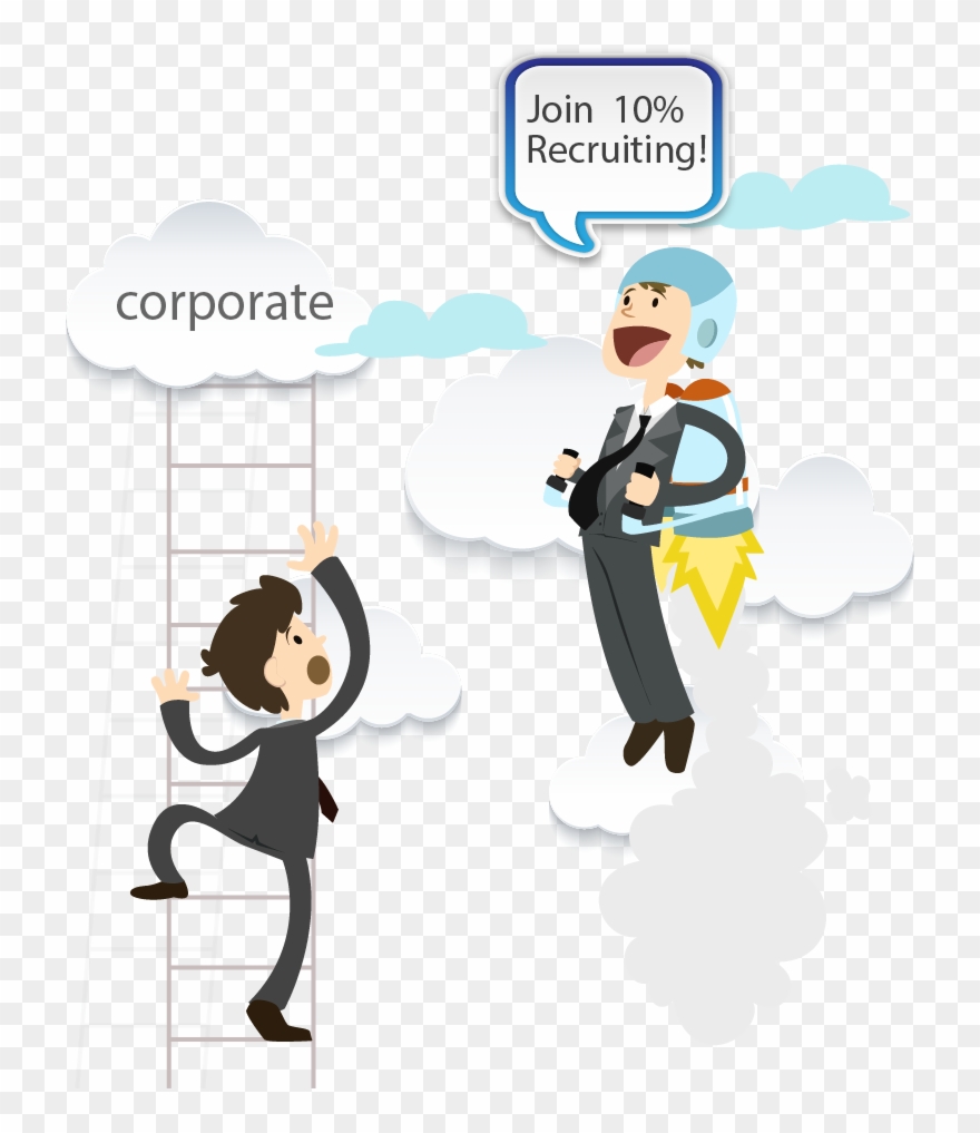 Climb To The Top - Lợi Thế Cạnh Tranh Clipart