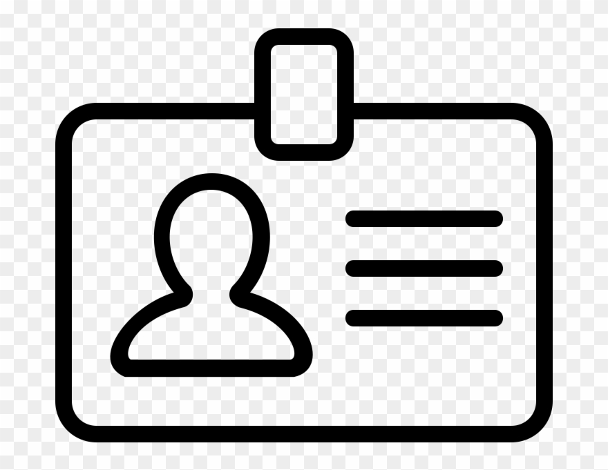 Your Lenel Card Is Your Secure Identity For The University - Line Art Clipart